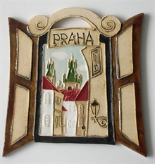 Okno Praha -  den