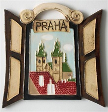 Okno Praha  - den