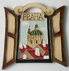 Okno Praha - den